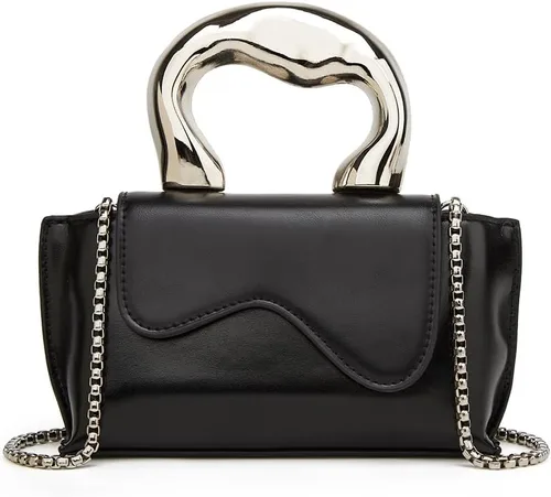 Bolso pequeño de color plateado, bolsos cruzados, bolsos de noche Y2K, bolso de mano para mujer, bolsos de hombro, bolsa de mano para mujer 2024