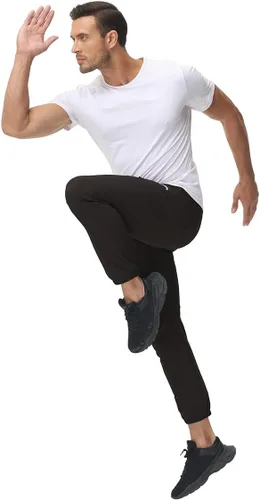 Miniatura 5 de YuKaiChen Pantalones cargo Ripstop, resistentes al agua, para hombre, ligeros, para senderismo, viajes, cintura resistente, pantalones casuales