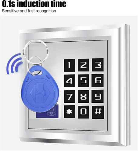 Miniatura 2 de Llavero de acceso de puerta, lectura/escritura/copia/sobre cortafuegos de identificación. Etiqueta de token de tarjeta de identificación antiimpacto