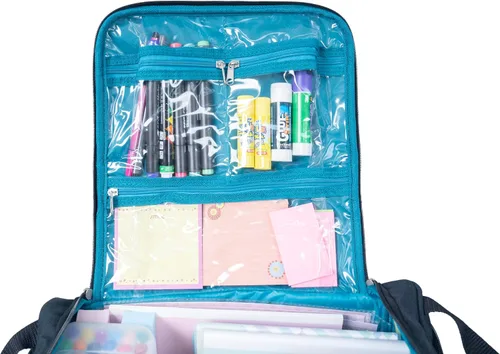 Miniatura 7 de Handy Sandy Crafter's - Organizador de bolsas de mano, bolsa de almacenamiento para suministros de manualidades y soporte para álbumes de recortes