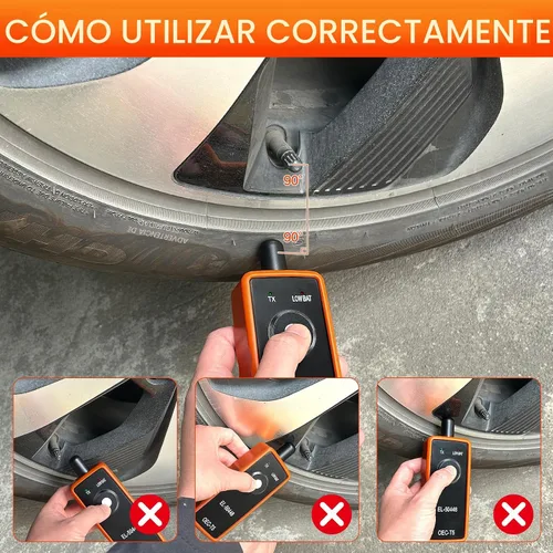Miniatura 6 de Herramienta de reaprendizaje TPMS para sensor de neumáticos de automóvil, FIRSTOOL EL-50448 TPMS herramienta de reinicio de neumáticos, herramienta