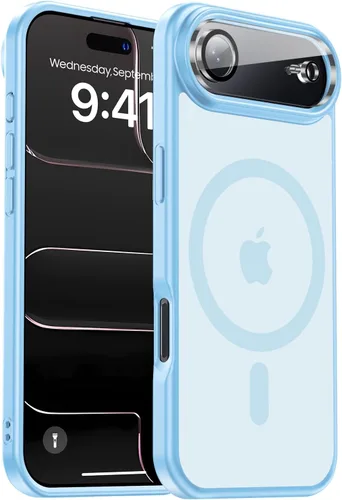 Miniatura 27 de Funda para iPhone 17 Pro Max con protector de lente de cámara [protección de grado militar de 10 pies] compatible con MagSafe a prueba de golpes