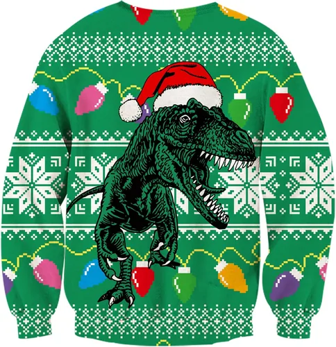 Miniatura 2 de BFUSTYLE Boy Girl Ugly Christmas Sweatshirt Kids Fleece Cool Xmas Pullover 4-16 Years
