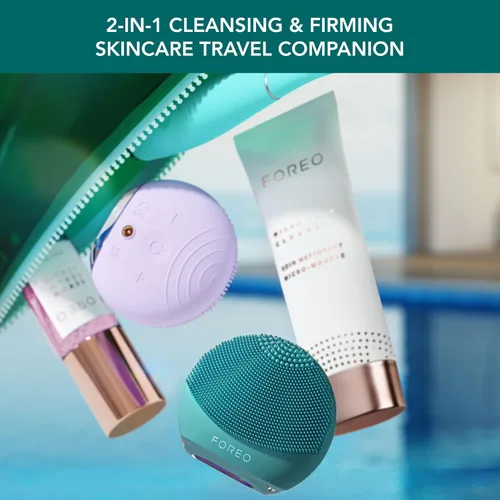Miniatura 2 de FOREO Luna 4 go Cepillo de limpieza facial y masajeador reafirmante - Cuidado facial premium - Mejora la absorción - Herramientas simples