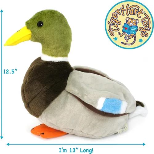 Miniatura 5 de TigerHart Dakota The Duck - Peluche de 13 pulgadas