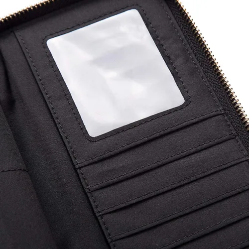 Miniatura 80 de Cartera de mano para mujer, estilo bohemio, con RFID, elegante, espaciosa con correa para viajes, capacidad para tarjetas, teléfono, dinero