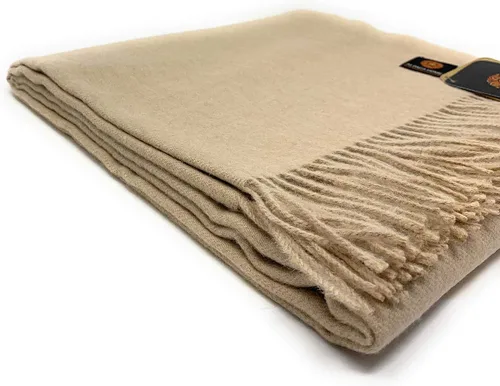 Miniatura 3 de Alpaca Home - Manta 100% de lana de alpaca para bebé, totalmente natural, hipoalergénica y libre de alérgenos para decoración del hogar o viajes, 51