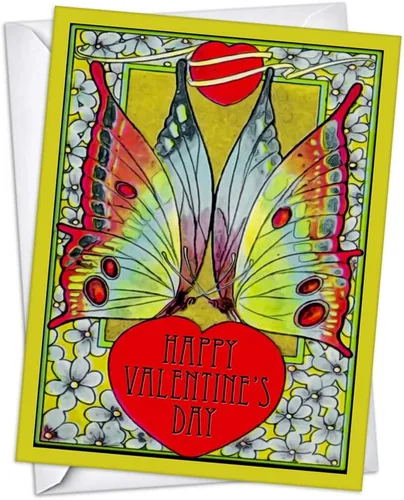 Miniatura 31 de Wright Home & Gift Divertidas tarjetas de felicitación del día de San Valentín/Galentines Paquete de 20 unidades a granel + 20 sobres (5 x 7)
