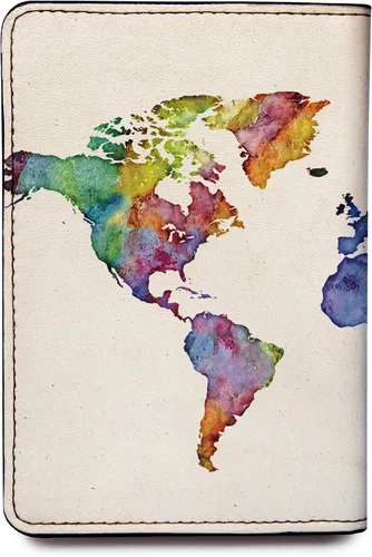 Miniatura 18 de Wanderlust - Soporte para pasaporte de cuero para mujer