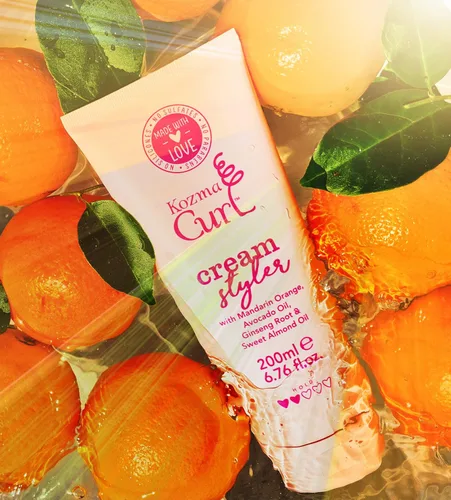Miniatura 7 de Cream Styler 6.76 fl oz 6.8 fl oz Crema ligera definidora de rizos para cabello rizado y ondulado Crema hidratante para peinar con aguacate