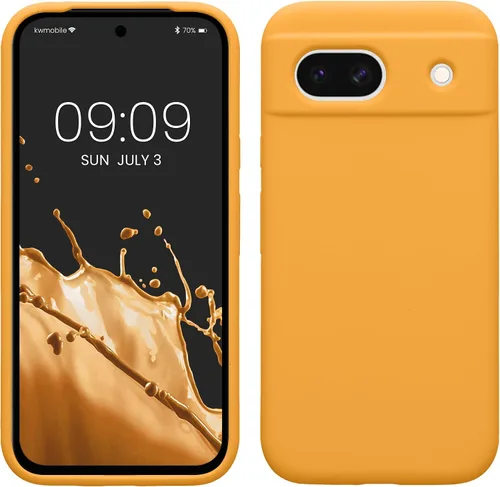 Miniatura 381 de kwmobile Funda Compatible con Google Pixel 6 Pro - Funda de Teléfono de Silicona TPU con Acabado Suave - Azul Caribe