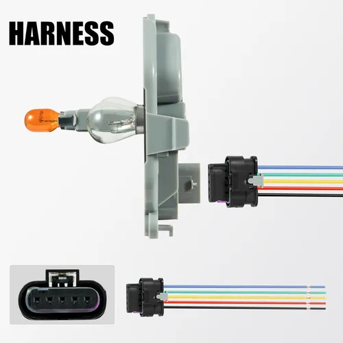 Miniatura 3 de Soporte para lámpara trasera izquierda del lado del conductor con arnés compatible con Jeep Renegade 2015 2016 2017 2018 2019 2020 2021 2022 2023