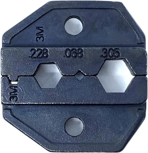 Miniatura 5 de Juegos de troqueles de herramienta de crimpado intercambiables para cables coaxiales de RF (G-D3A)