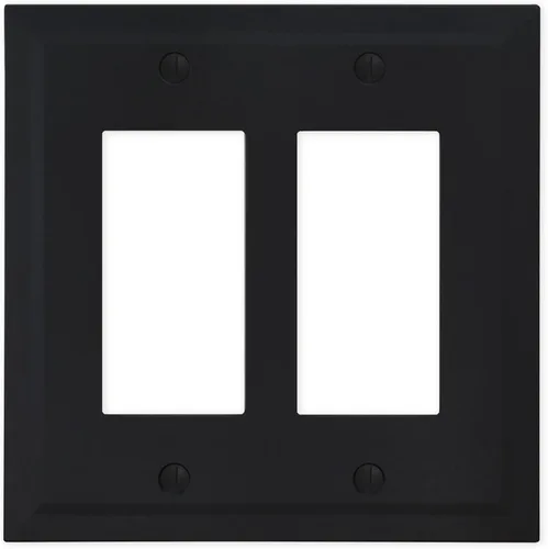Miniatura 30 de Questech Cubiertas de tomacorrientes, placas de pared dúplex individuales, placas de interruptor de 1 banda, tamaño estándar, cubiertas de toma