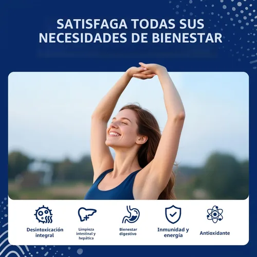 Miniatura 3 de Suplemento de carpeta desintoxicante de 2300 mg – Carpeta de desintoxicación todo en 1, carbón activado, zeolita, arcilla de bentonita – Limpieza
