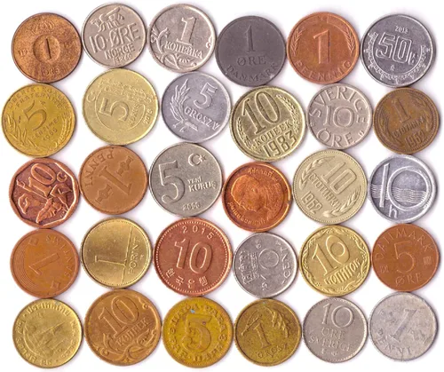 Miniatura 34 de LOTE de 28 Monedas Diferentes de la UE (Colección PRE-Euro) - Monedas Coleccionables, Monedas Antiguas para Álbum o Exhibición