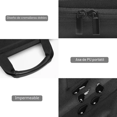 Miniatura 7 de MOSISO Funda rígida para portátil de 15.6-16 pulgadas, funda protectora para portátil de 15 pulgadas a prueba de golpes y agua, carcasa dura