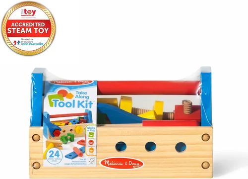 Miniatura 3 de Melissa & Doug – Take-Along. Kit de herramientas, Estándar, -1