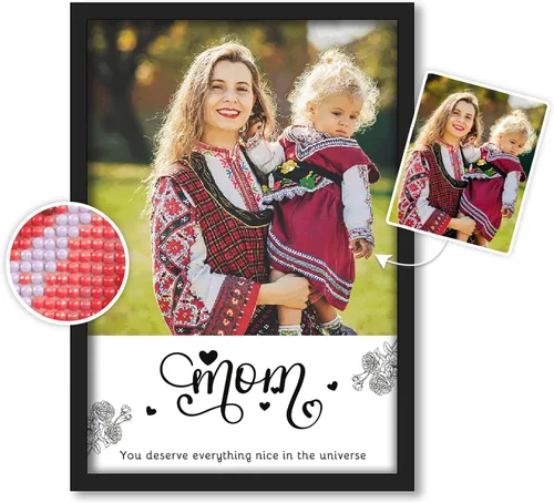 Miniatura 16 de Kits de pintura de diamantes personalizados para adultos, arte de diamantes con foto personalizada, imagen privada personalizada, decoración de A