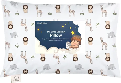 Miniatura 41 de KeaBabies - Almohada con funda para niños pequeños, almohada My Little Dreamy de 13 x 18 pulgadas (ABC Land)