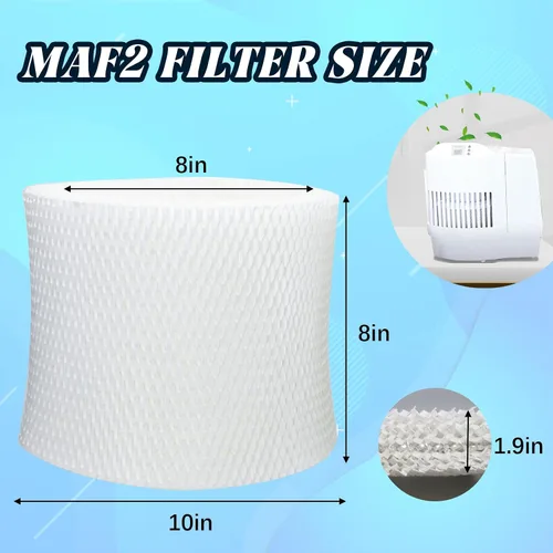 Miniatura 2 de MAF2 Filtro humidificador de repuesto para AIRCARE Essick Air Moist Air MA0800 MA0600 MA08000 MA0601 para Kenmore 15408 15508 154080 17006 29706