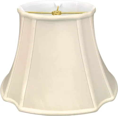 Miniatura 15 de Royal Designs, Inc. BS-709-15AGL - Pantalla de lámpara básica ovalada de esquina invertida, (7 x 9) x (12.75 x 15) x 10.75, oro antiguo Dorado