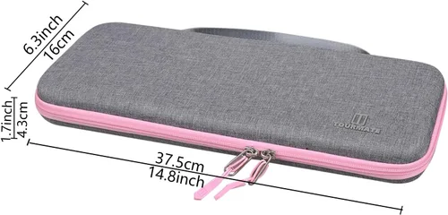 Miniatura 5 de Tourmate Funda rígida de almacenamiento para Logitech K400 Plus/MX - Funda de viaje para Logitech POP Keys Touch TV/Keychron K1 teclado (solo caja)