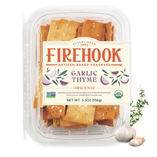 Miniatura 15 de Galletas horneadas Firehook, galletas de romero y sal marina, 8 onzas