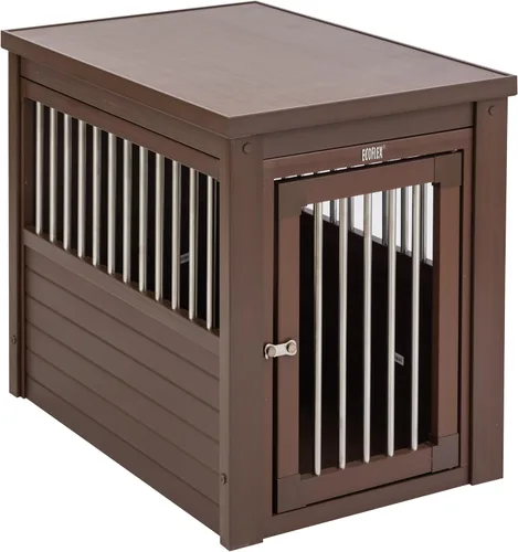 Miniatura 16 de New Age Pet ECOFLEX InnPlace - Jaula para perros y mesa auxiliar, perrera estilo muebles de interior, para perros pequeños, medianos, grandes y XL