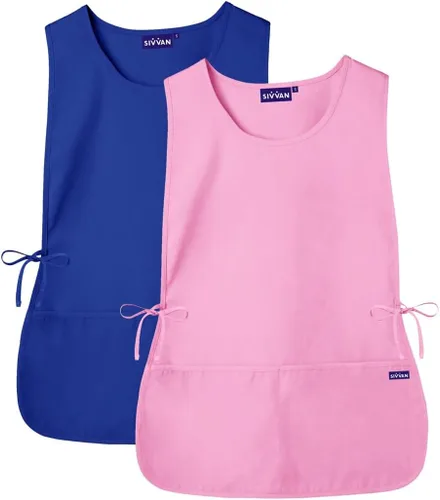 Miniatura 18 de Sivvan Delantal unisex - Delantal Cobbler 2-Pack Azul real