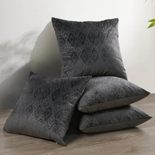 Miniatura 35 de Home Soft Things Ikat - Fundas de almohada de terciopelo de 2 piezas, 14 x 26 pulgadas, aguacate, funda de almohada decorativa lumbar sólida