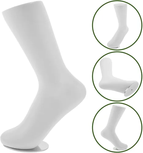Miniatura 9 de Zerodeko Muestra de pie de maniquí Pulsera de tobillo Modelo de calcetín Modelo de pie femenino para calcetines minoristas Soporte de exhibición