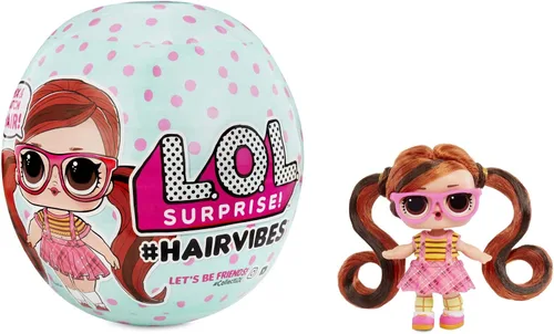 Miniatura 10 de L.O.L. Surprise! Muñecas Hairvibes con 15 sorpresas y extensiones para mezclar y combinar