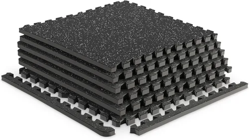 Miniatura 10 de Marcy Alfombrilla de espuma EVA que se entrelaza, azulejos antideslizantes de alta densidad para equipos de fitness, cojín de entrenamiento
