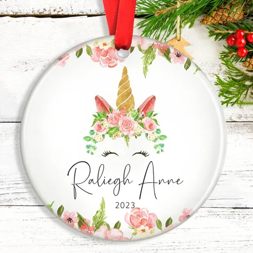 Miniatura 20 de Adornos de Navidad personalizados para camión volquete, adorno personalizado para bebé, adornos para árbol de Navidad para niños, adornos de camión