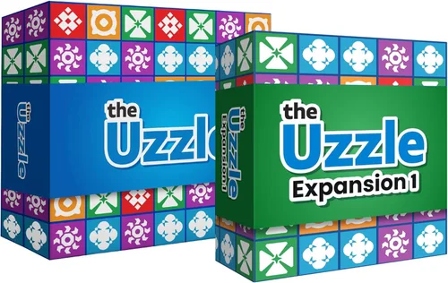Miniatura 8 de The Uzzle 3.0 Juego de mesa, Juegos de mesa familiares para niños y adultos, Juegos de rompecabezas de bloques para edades 4+