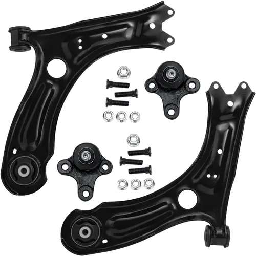 Miniatura 174 de Detroit Axle - AWD Kit de brazos de control delanteros de 4 piezas para Chrysler 300 2005-2023 Dodge Charger 2017-2023 Challenger 2017-2023, 2