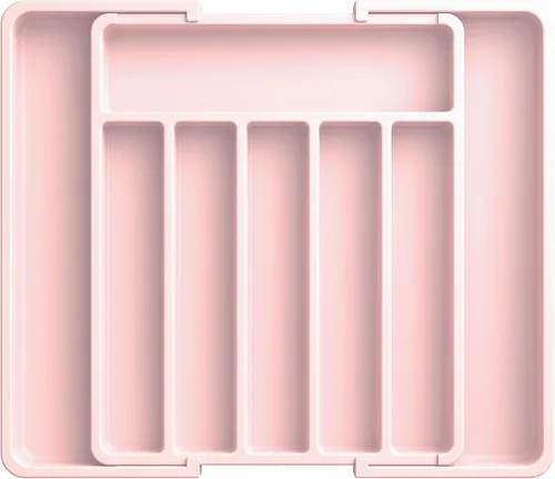 Miniatura 16 de Aujen Organizador de cubiertos – Organizador de cajones de cocina expandible, organizador de utensilios ajustable, bandeja de cubiertos