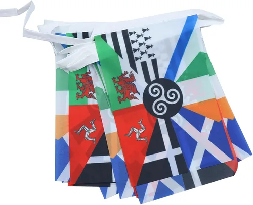 Miniatura 355 de AZ FLAG Señal marítima internacional 42.7 ft BUNTING Flag 40 banderas 9'' x 6'' - Banderas de cuerda del alfabeto náutico 5.9 x 8.3 in