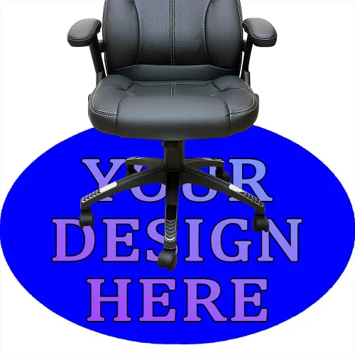 Miniatura 71 de Tapete redondo personalizado para silla de escritorio de oficina, diseño de tu propio logotipo de foto, texto, alfombrillas circulares