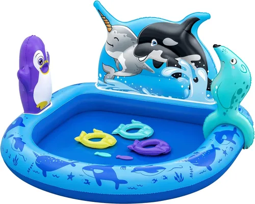 Miniatura 9 de H2OGO! Barcos Ahoy Play Center Splash Pool