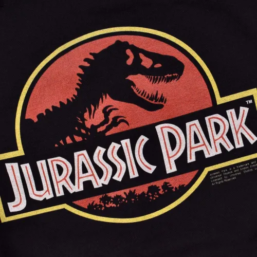 Miniatura 6 de Popfunk Classic Jurassic Park Classic Logo T Rex Sudadera con capucha y calcomanías
