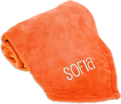 Miniatura 8 de Threadart Manta personalizada bordada con nombre súper suave y ultrasuave, manta de forro polar de 50 x 60 pulgadas, bordado personalizado incluido
