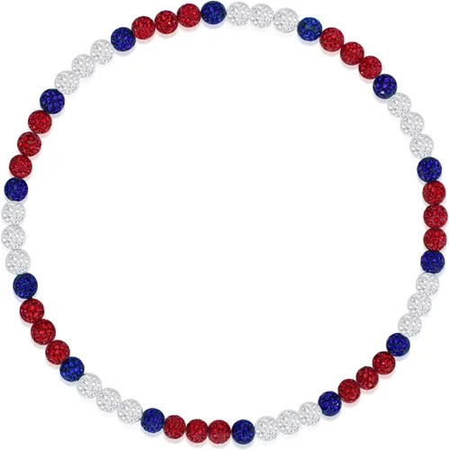 Miniatura 12 de Collar de béisbol Smilelife para niños 18 pulgadas, colección de hielo brillante, cadena de béisbol, diamantes de imitación, accesorios de béisbol