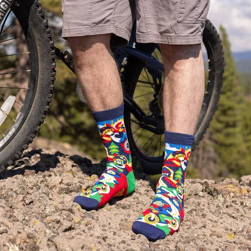 Miniatura 5 de Lavley Calcetines divertidos para amantes de las actividades al aire libre y más, regalos novedosos para hombres, mujeres y adolescentes
