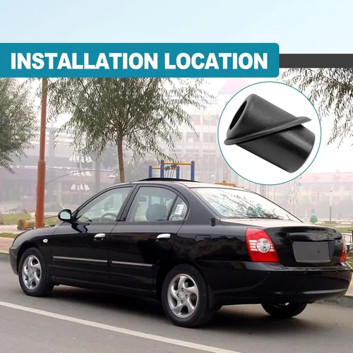 Miniatura 7 de Base de adaptador de goma para antena - Base de mástil de antena de radio - Compatible con Hyundai Elantra 2000-2006 - 96216-2D000..