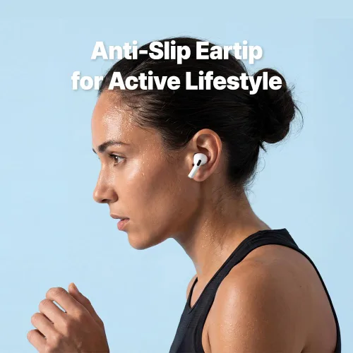 Miniatura 4 de XELASTEC 2 Puntas de Reemplazo para AirPods Pro 3 – Material Adaptable al Calor Corporal, Sellado Sin Costuras, Filtro Micro de 12 Agujeros, Puntas