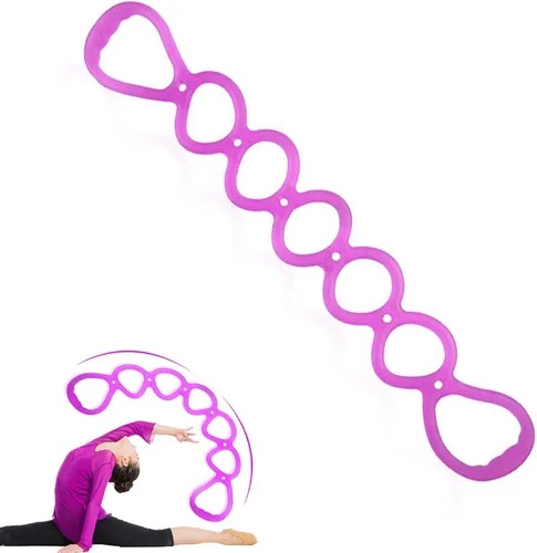 Miniatura 10 de Banda de ejercicio de resistencia elástica de 7 anillos, bandas de entrenamiento de BetterJonny para yoga, ejercicios de pies, piernas y brazos