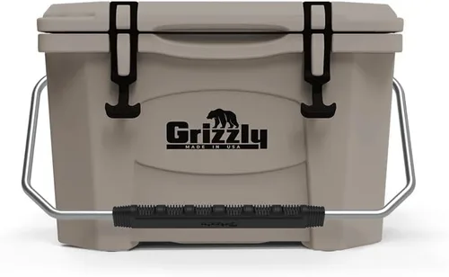 Miniatura 21 de Grizzly 20 Cooler Cofre de hielo de 20 cuartos de galón duradero con aislamiento rotomoldeado Fabricado en Estados Unidos Garantía de por vida