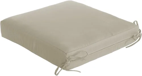 Miniatura 4 de QILLOWAY Juego de cojines para sillas de exterior con cuerdas, cojines de repuesto para muebles de patio (beige)